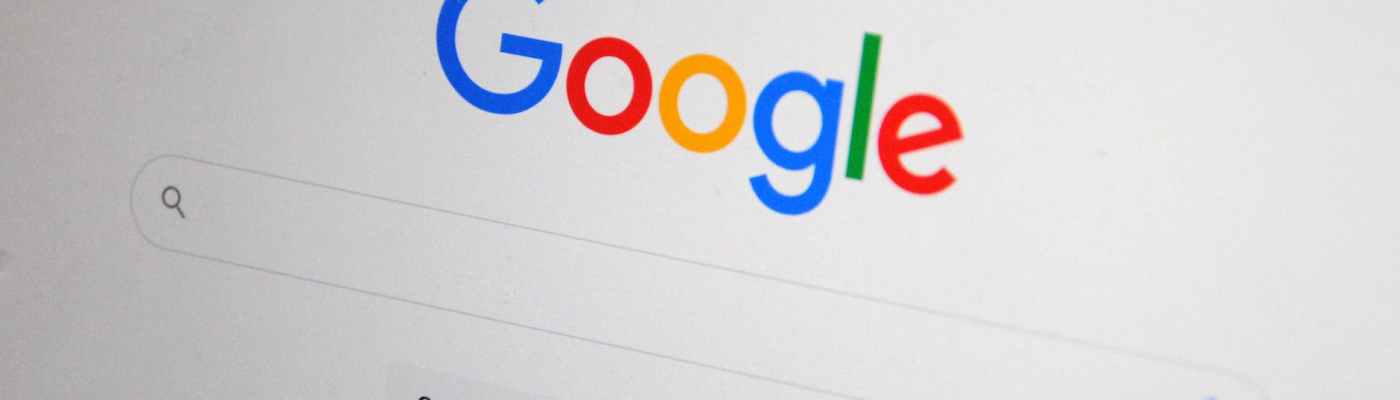 Google search engine home screen